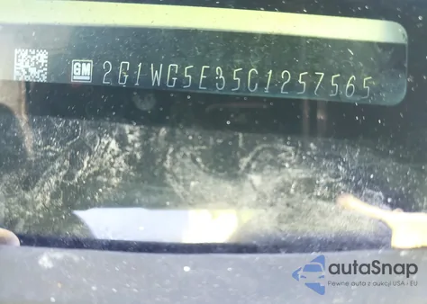 2012 Chevrolet Impala Lt из США, поврежденный, VIN 2G1WG5E35C1257565